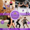 thumbnail image 4 of Baloncesto AXGUIQ de 29,5 pulgadas, tamaño 7, goma morada, para exteriores, 4 of 8