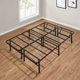 thumbnail image 5 of Mainstays Full 14" High Profile Foldable Steel Platform Bed Frame with Storage Space Under Frame, No Box Spring Required, Black, 5 of 11