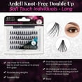 thumbnail image 3 of Ardell False Eyelashes Double Up Soft Touch Knot-Free Long Black 4 Pack C60, 3 of 3