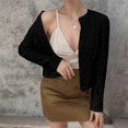 thumbnail image 3 of Casual Short Jacket Fashion Casual Long Sleeve Cardigan Coat Perfect Present for Women Girls, 3 of 4