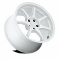 thumbnail image 2 of 18x9.5 Rotiform RC208 BPU Gloss White Wheel 5x100 (38mm), 2 of 3