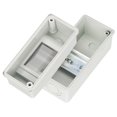 thumbnail image 4 of 3X Caja de Distribución de Interruptores A Prueba de Agua IP65 HT-2, Instalación en Panel, Caja de Conexiones Solares MCB Eléctrica para Exteriores de 2 Vías para PC, 4 of 7