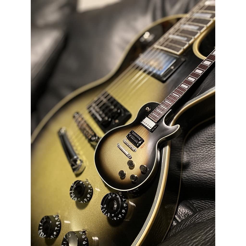 AXE HEAVEN 1979 Les Paul Adam Jones Silver Burst 1:4 Scale Mini Guitar Model, GG-129