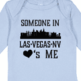 thumbnail image 4 of Inktastic Las Vegas Nevada Someone Loves Me Skyline Boys or Girls Long Sleeve Baby Bodysuit, 4 of 5