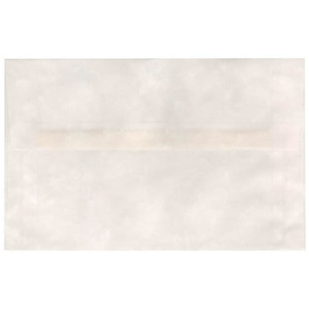 UPC: 0799418484709 | JAM Paper & Envelope A10 Translucent Vellum Invitation Envelopes 6 x 9 1/2 White Cloud 25 per Pack