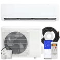 thumbnail image 2 of HOMCOM 23000 BTU Mini Split Air Conditioner and Heat Pump, 19 SEER2 230V Ductless Inverter AC Unit Cools up to 1500 Sq.Ft, Complete Installation Kit, 2 of 9