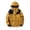 Coffee, variant on Ke1Clo Women's Interchange Hooded Jacket Solid Color Fashion Casual Layer Long Sleeve Pocket Lightweight Versatile Outdoor Daily Top