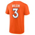 thumbnail image 3 of Men's Fanatics Russell Wilson Orange Denver Broncos Player Icon Name & Number T-Shirt, 3 of 3