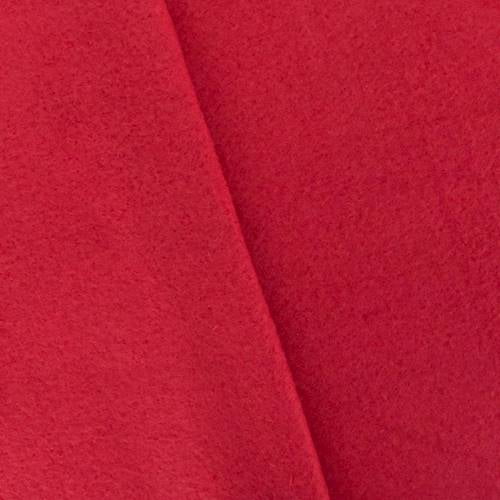 Classic Red Double Sided Polar Fleece Knit, Fabric By the Yard