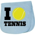 thumbnail image 2 of Inktastic Tennis Baby Burp Cloth, 2 of 3