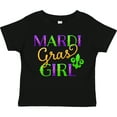 thumbnail image 3 of Inktastic Mardi Gras Girl Girls Toddler T-Shirt, 3 of 5