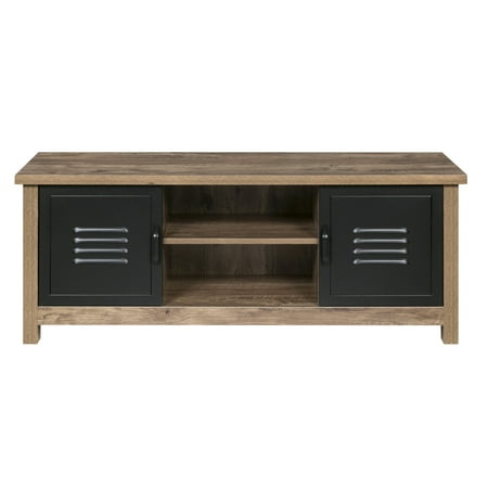 OneSpace - TV Cabinet for Most Flat-Panel TVs - Natural Oak