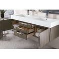 thumbnail image 6 of James Martin Vanities 389-V59d-A-Gw Mercer Island 59" Wall Mounted Double Basin Wood, 6 of 7