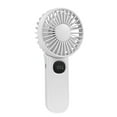 thumbnail image 3 of Digital display 5-speed folding neck hanging fan strong wind handheld fan, 3 of 8