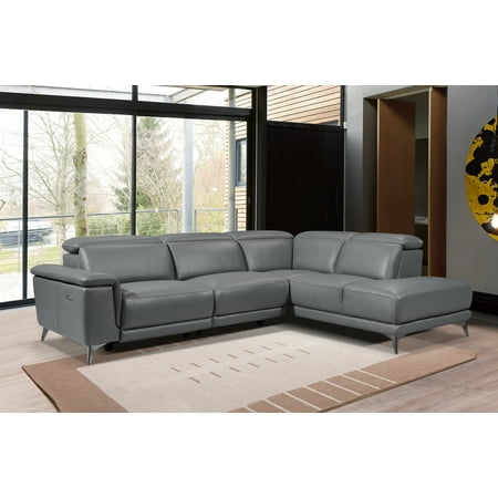 Valencia Barletta Contemporary Top Grain Leather Reclining Sectional Sofa Canada Valencia Barletta Contemporary Top, Genuine Leather Sectional Sofa Canada