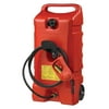 Scepter Flo N Go Duramax 14 Gallon Wheeled Gas Can Caddy with Siphon Pump