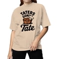 thumbnail image 2 of Cheerful Potato Chef Women's T-shirt, 2 of 3