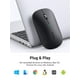 thumbnail image 4 of Ratón Inalámbrico UGREEN Negro con Bluetooth y USB 2.4G Silencioso 4000 dpi para MacBook iPad Window, 4 of 7