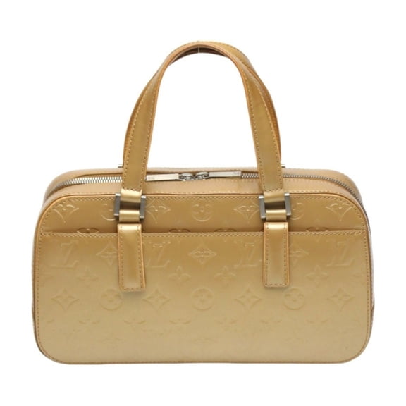 Pre-Owned Louis Vuitton LOUIS VUITTON Handbag Monogram Matte Shelton M55177 Gold LV (Good)