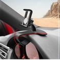 thumbnail image 4 of Car Phone Holder for Dashboard, Clip Mount Stand for Universal Smartphones, Easy Install Non-Slip Cell Phone Bracket for Navigation, C, 4 of 5