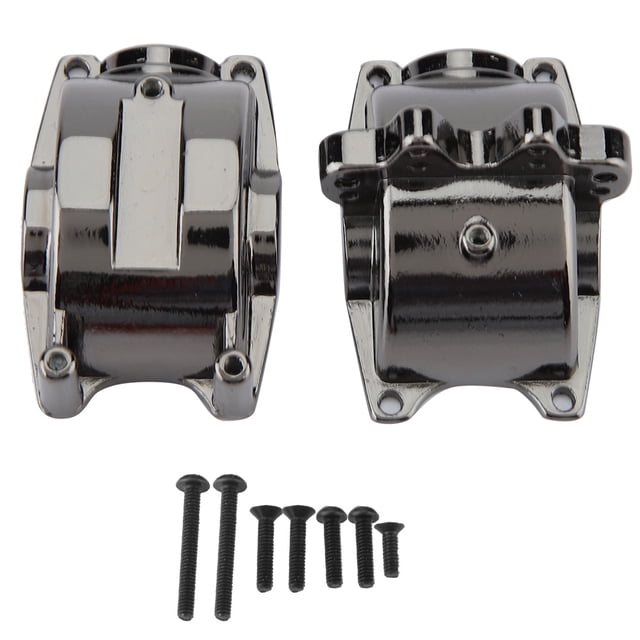 Piezas de mejora de montaje de caja de cambios delantera y trasera para WLtoys A959 A979 A969 1/18 RC Car Titanium