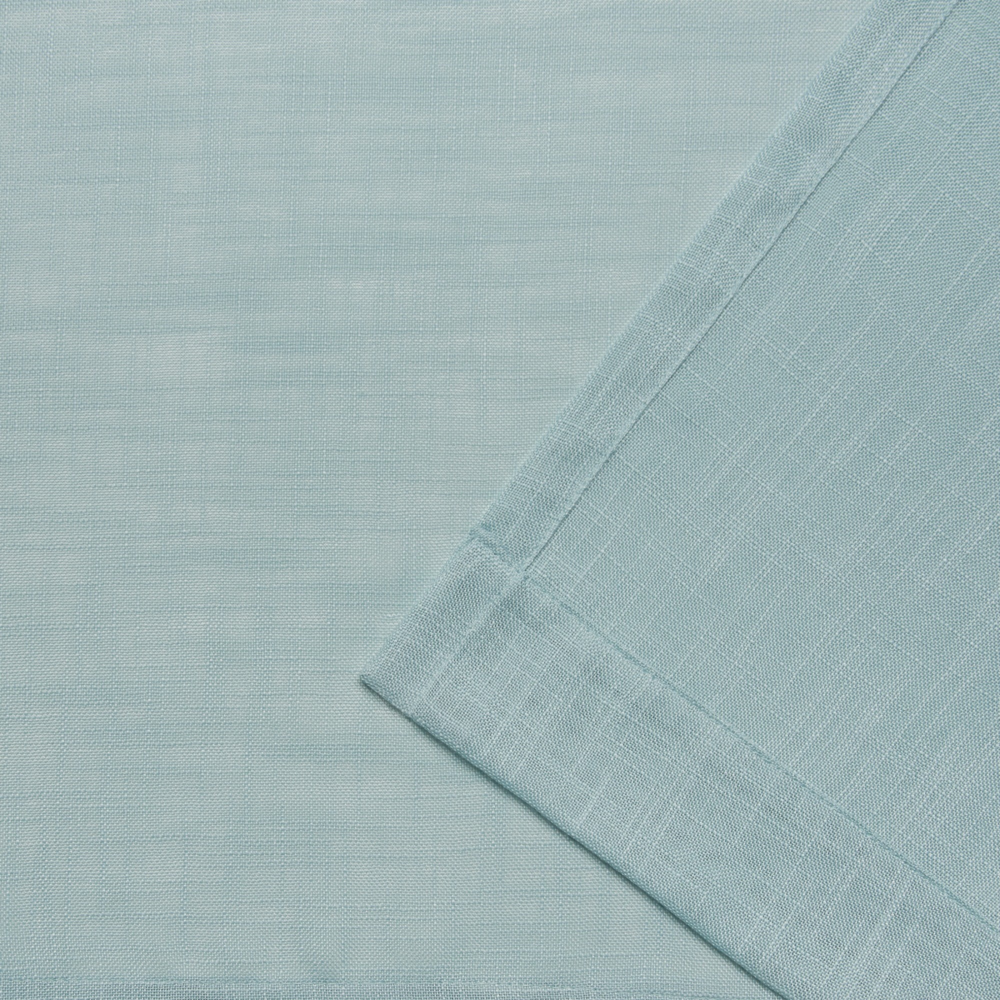 Exclusive Home Bella Sheer Hidden Tab Top Curtain Panel Pair, 54"x96", Seafoam