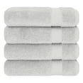 thumbnail image 6 of Cotton Paradise 100% Cotton 4 Piece Turkish Bath Towel Set, Soft Plush Towels Clearance Bathroom Set, Silver Gray, 6 of 7