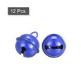 thumbnail image 3 of Cascabeles de bricolaje Unique Bargains 12uds Azul Real 22mm, 3 of 5