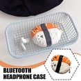 thumbnail image 2 of IFRINID Silicone Earbud Case Compatible with Apple AirPods 4, AirPods Pro 2 and AirPods 3, 3D Salmon Sushi Protective Cover with Hanging Loop, 2 of 10