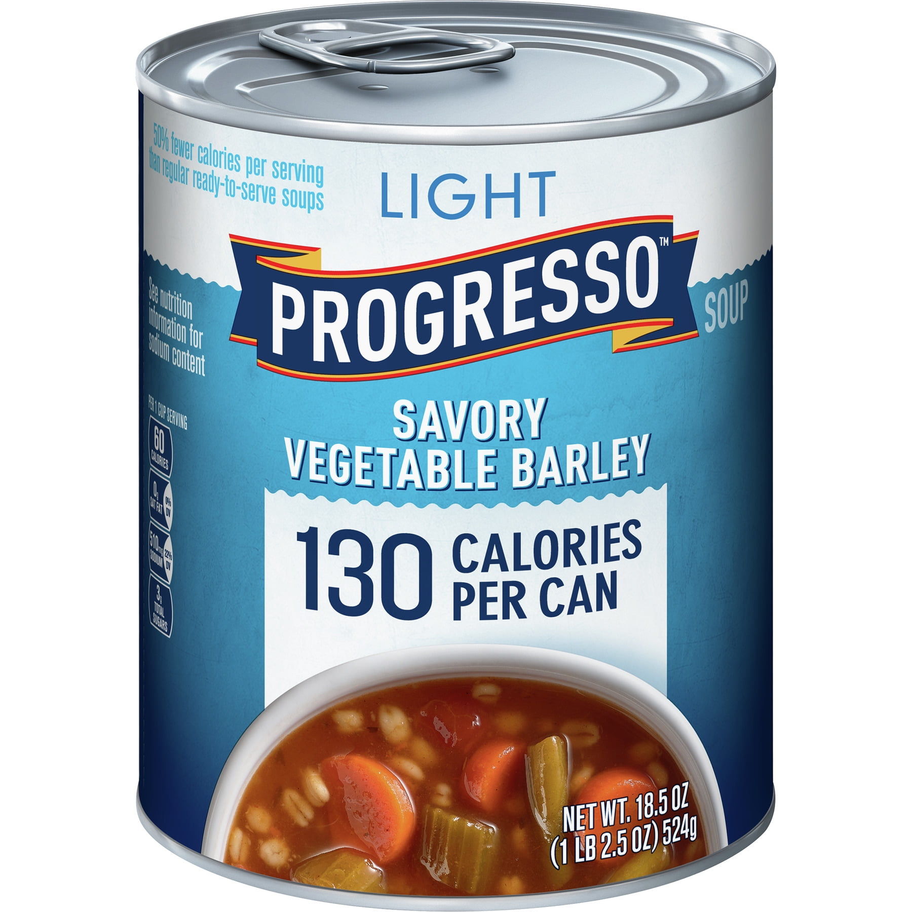 Progresso Light Soup, Savory Vegetable Barley, 18.5 oz
