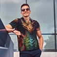 thumbnail image 4 of Fotbe Whimsical Dragon Color Cool Camiseta Polo de Golf para Hombre con Estampado – Camisa Deportiva Transpirable con Cuello Abotonado-X-Large, 4 of 6