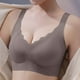 thumbnail image 4 of Sujetador sin aros y sin costuras con relleno y escote festoneado para mujer: bralette suave y cómodo sin aros, cobertura total, informal y sexy, 4 of 6
