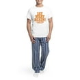 thumbnail image 5 of CafePress - Say What Again! Men's Light Pajamas - Men's Light Loose Fit Cotton Pajama Set, 5 of 7