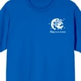 thumbnail image 3 of Pabst Blue Ribbon Cool Blue Logo Men's Royal Blue Short Sleeve Tee, 3 of 5