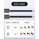 thumbnail image 5 of Highly Reflective Dog Leash 6′×1/2″ for Outdoor Adventures, 5 of 5