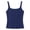 Navy, variant on Girls' Tank Tops Ribbed Stretch Sleeveless Tops Slim Fit Casual Vests Soft Basic Shirts For Daily Layering And Summer Activities Vests For Toddler Youth Girls Camis Navy 150/(13-14 Years)