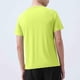 thumbnail image 5 of Ceisia Men's Slim Fit Short Sleeve Crew Neck Tee Solid Color Reflective Performance Sports Top Green XXL Gifts, 5 of 6
