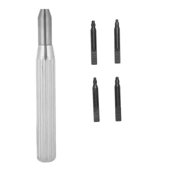 Watch Accessory Professional Repair Tool Watch Crown Tube Insert Remover with Pins for Watchmakers