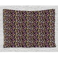 thumbnail image 1 of Leopard Print Tapestry, Abstract Wild Exotic Animal Skin Pattern in Artistic Style with Vibrant Color, Wall Hanging for Bedroom Living Room Dorm Decor, 80W X 60L Inches, Multicolor, by Ambesonne, 1 of 2