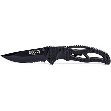 Humvee Recon 3 Folding Knife, Open 8"