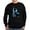 Black, variant on CafePress - G.I. Joe Snake Eyes With - Classic Crew Neck Sweatshirt