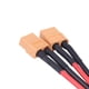 thumbnail image 4 of Conector de batería en paralelo XT60 de 2 tipos, 2 machos a 1 hembra, adaptador de arnés divisor en Y de doble extensión, cable adaptador de 14 AWG para Lipo RC [1 hembra y 2 machos], 4 of 8