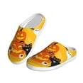 thumbnail image 2 of Yiaed Happy Halloween1 Print Slippers Fuzzy Warm Cozy Slippers Non Slip House Slippers For Indoor Outdoor Slippers House Slippers-13, 2 of 7