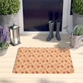 thumbnail image 2 of Orange Christmas Gingerbread Man Flannel Non Slip Door Rugs,Washable Door Mats Indoor,Decorative Door Mats,Dirt-Resistant and Absorbent Doormat for Entrance,Bedroom,Kitchen,Bathroom,23.5"x16", 2 of 5