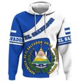 thumbnail image 3 of Sudadera con capucha estilo deportivo con emblema de El Salvador, sudaderas unisex de gran tamaño, ropa de calle informal de primavera, tops de gran tamaño, jersey 4XL, 3 of 5