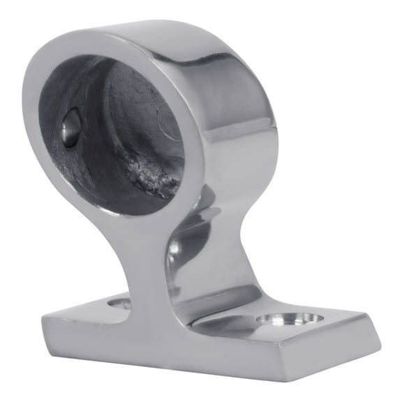 White Water 6860S Stainless Aft Handrail Stanchions (60°, 7/8” Tube OD)