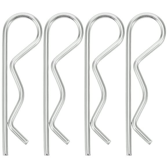 KAKOWELY trailer pins for hitch 30pcs Cotter Pins Assortment Kit Trailer Pins For Hitch Carbon Steel Hitch Pin Hitch Trailer Parts Hitch Pin Clip Pin For Trailer Hitch
