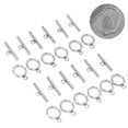 thumbnail image 4 of Toggle Clasps, Jewelry Clasp Portable Stainless Steel  For Bracelet For Necklace, 4 of 8