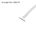 thumbnail image 2 of Unique Bargains Silicone Wire 22 AWG Stranded White Spool 75m Electrical Tinned Copper Wire for Car Model, 2 of 6
