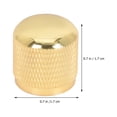 thumbnail image 2 of ADDHAT 1Jgo Accesorios Prácticos Dorados Para Guitarra Eléctrica Control De Volumen Y Tono, 2 of 8